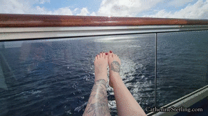 www.catherinesterling.com - 0165 Barefoot Balcony Babe thumbnail